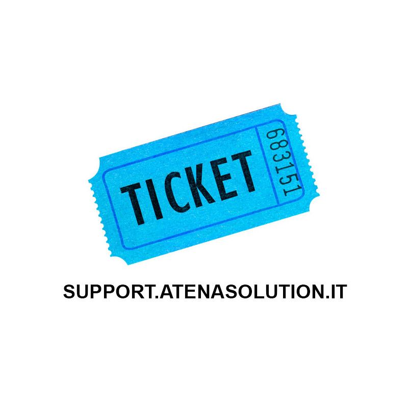 Ticket di assistenza su SUPPORT.atenasolution.it